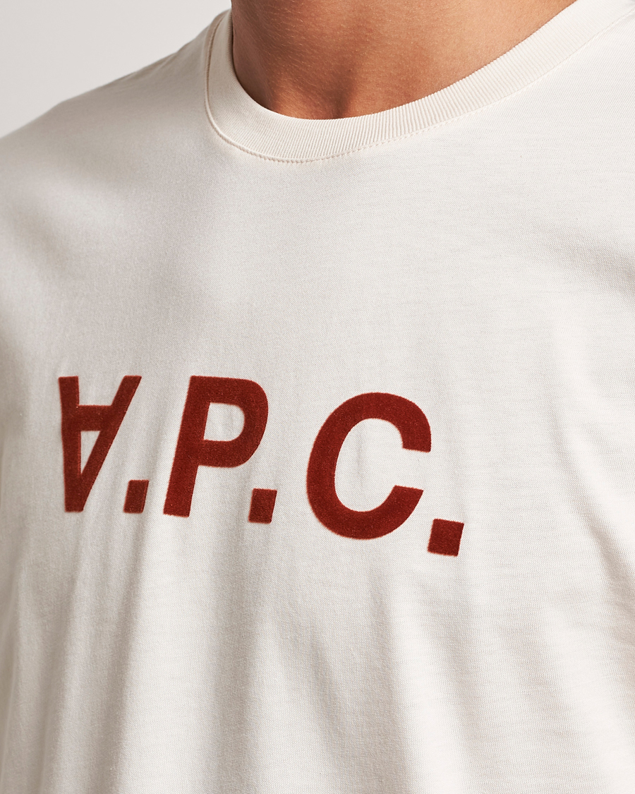 Herren | T-Shirts | A.P.C. | VPC T-Shirt Off White