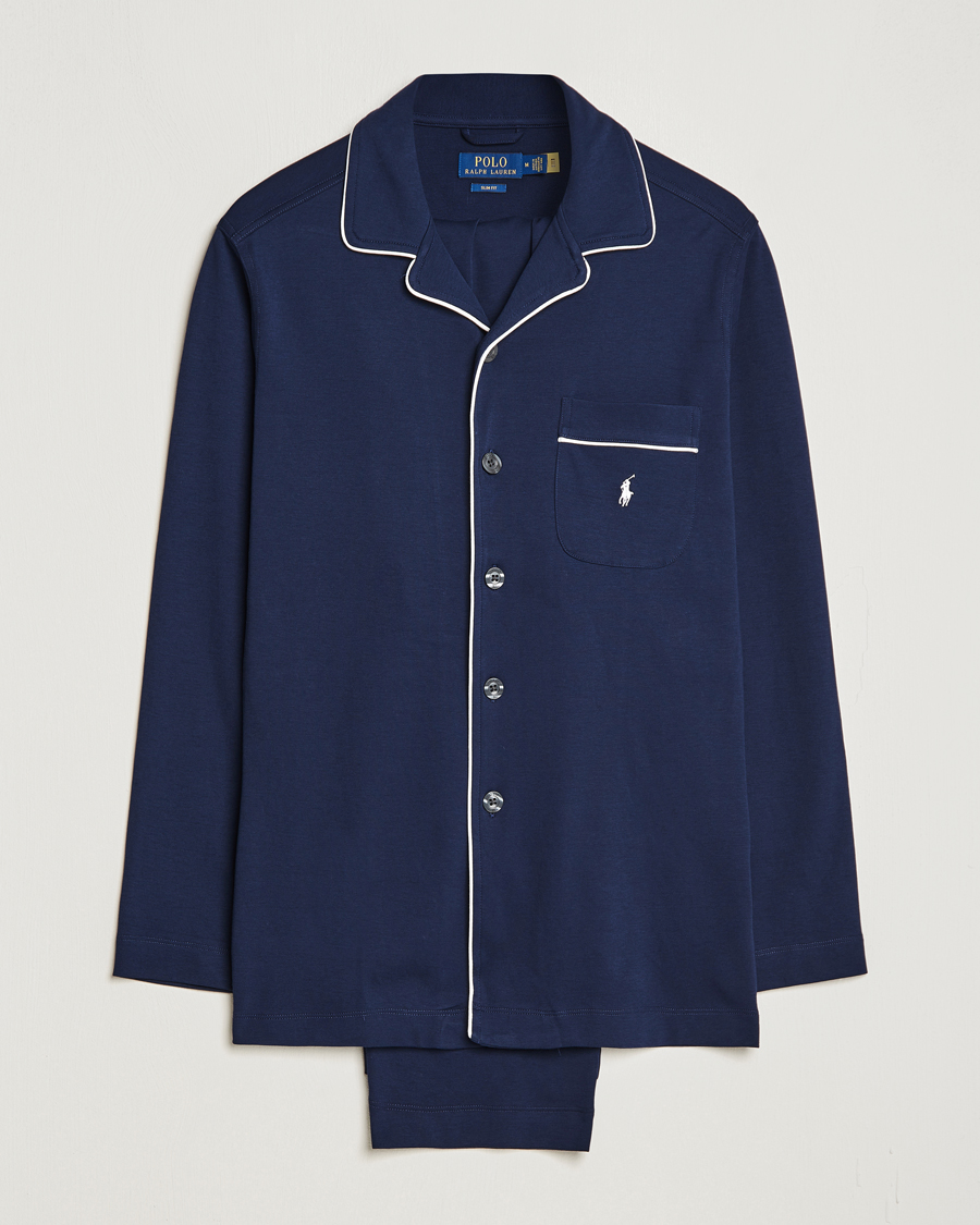 Herren | Schlafanzüge & Bademäntel | Polo Ralph Lauren | Pyjama Lounge Set Cruise Navy