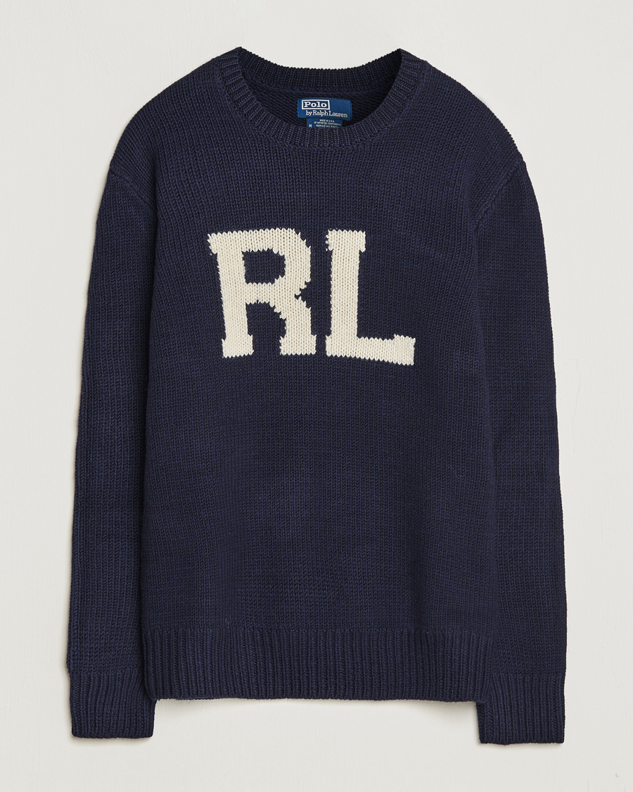 Herren | Pullover | Polo Ralph Lauren | RL Wool Knitted Sweater Hunter Navy