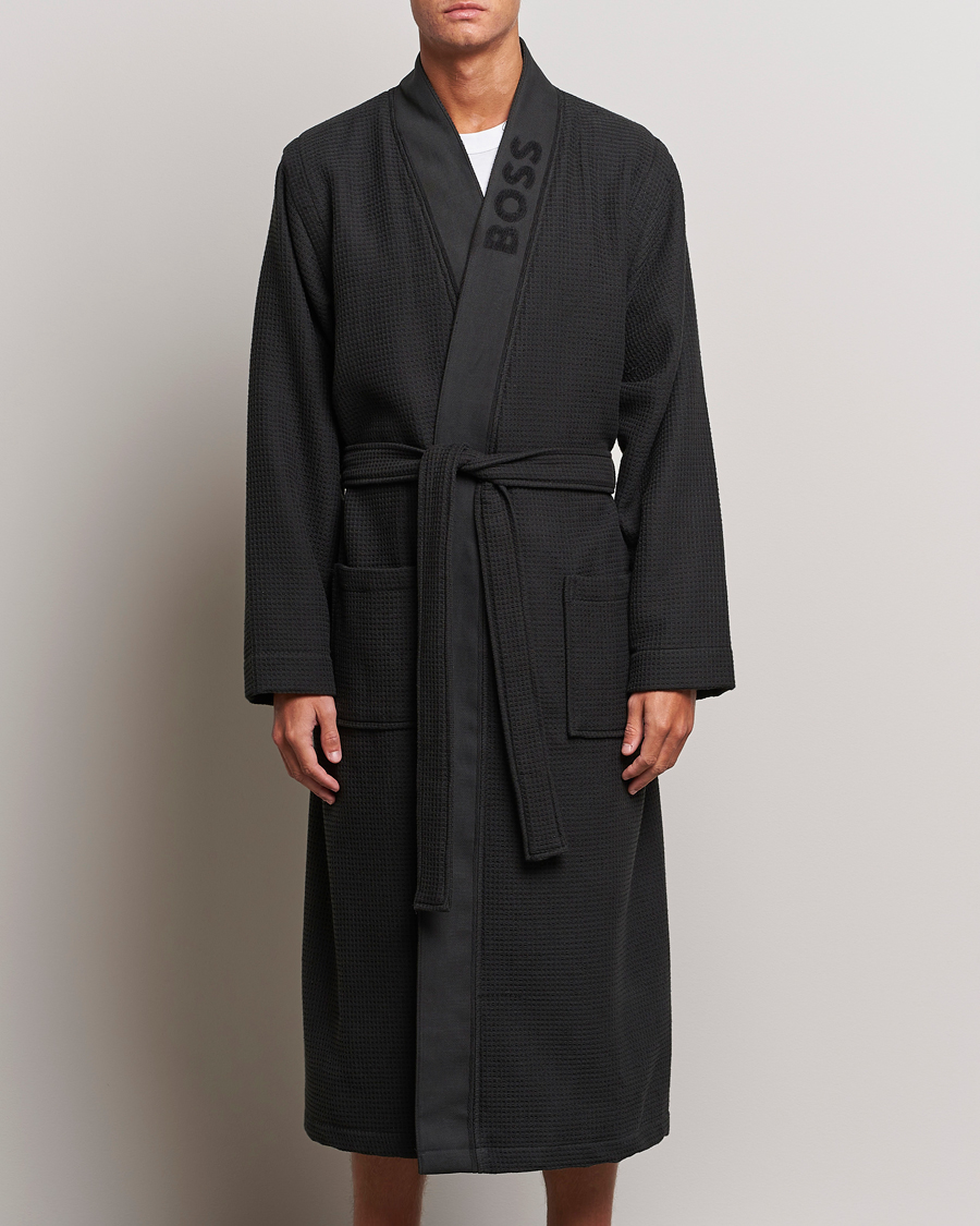 Herren |  | BOSS BLACK | Waffle Kimono Black