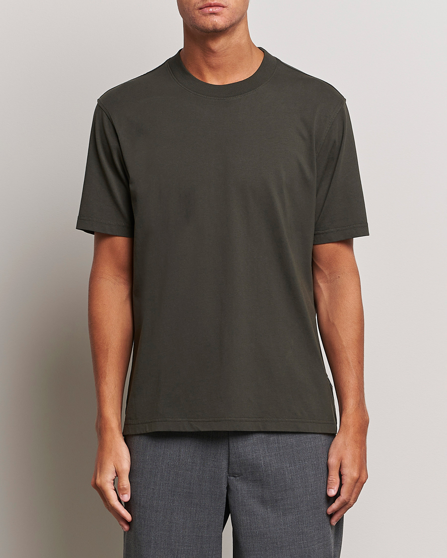 Herren |  | NN07 | Adam Crew Neck T-Shirt Dark Army