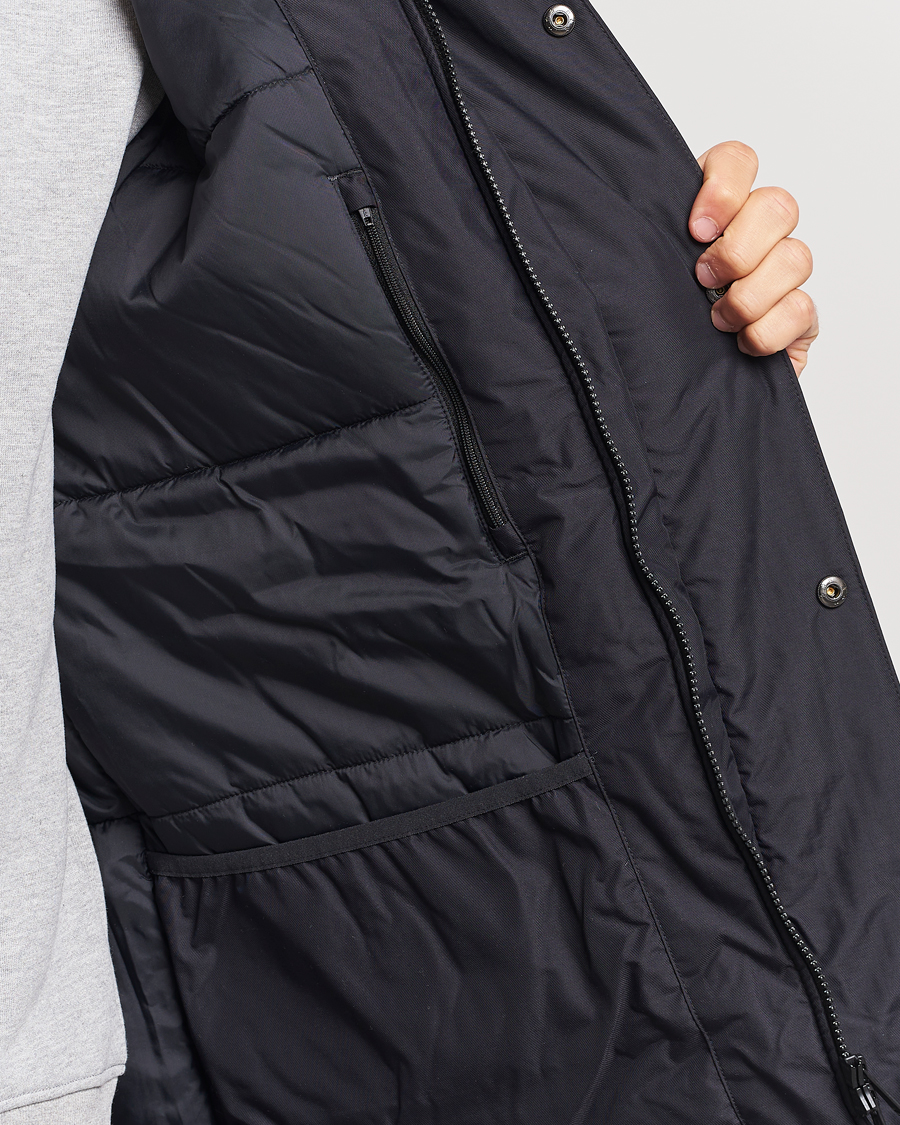 Herren | Jacken | Fred Perry | Padded Zip Through Parka Black