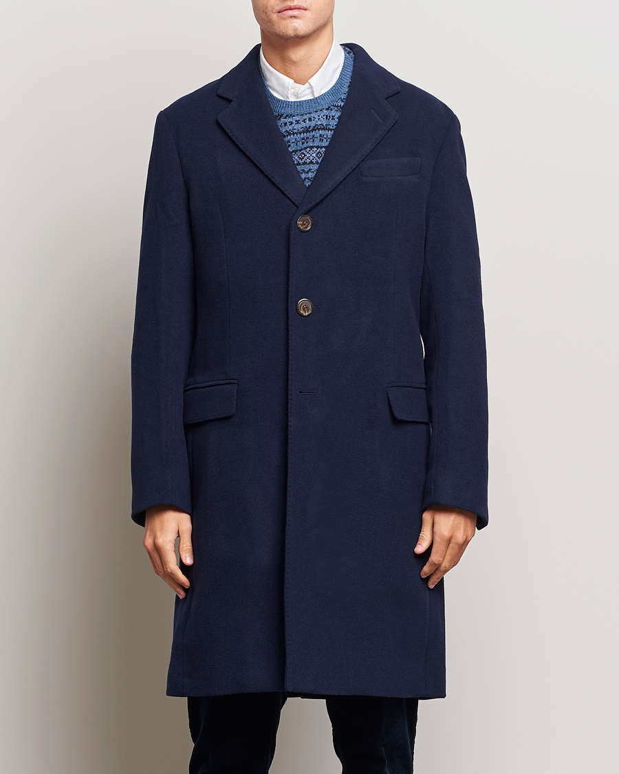 Herren | Ralph Lauren Holiday Dressing | Polo Ralph Lauren | Paddock Wool Coat Navy