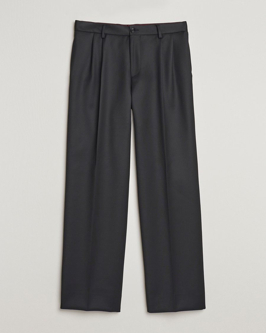 Herren | Hosen | J.Lindeberg | Haij Double Pleat Pants Black