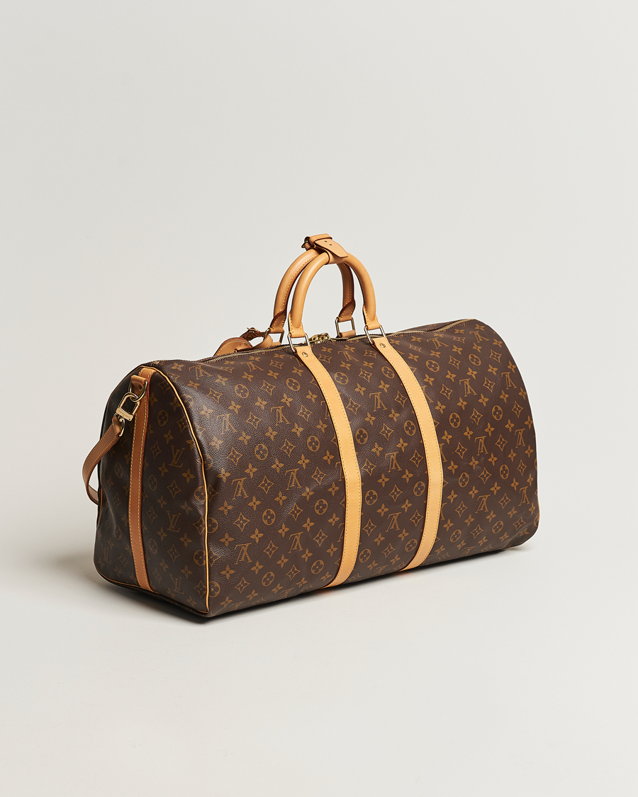 Herren | Louis Vuitton Pre-Owned Keepall Bandoulière 55 Monogram | Louis Vuitton Pre-Owned | Keepall Bandoulière 55 Monogram