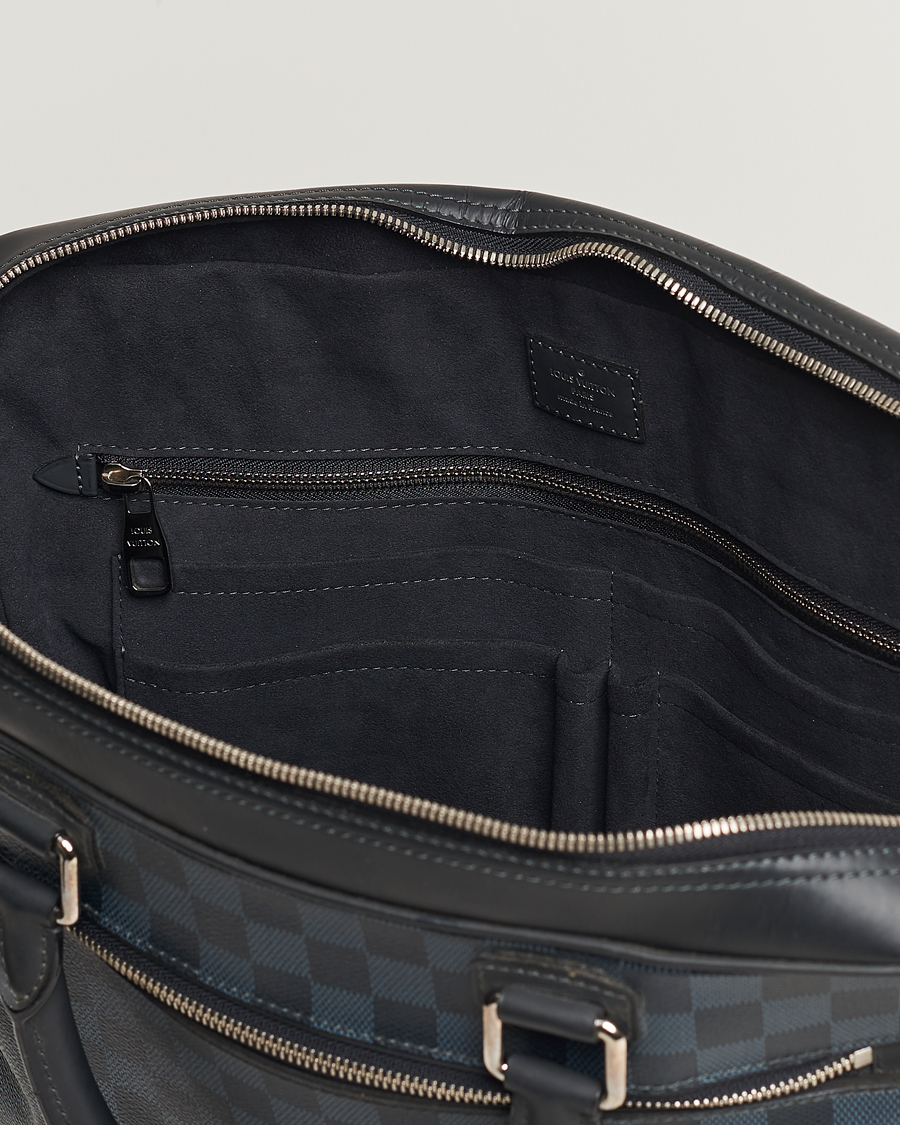 Herren | Louis Vuitton Pre-Owned Porte Documents Business Bag Damier Graphite | Louis Vuitton Pre-Owned | Porte Documents Business Bag Damier Graphite
