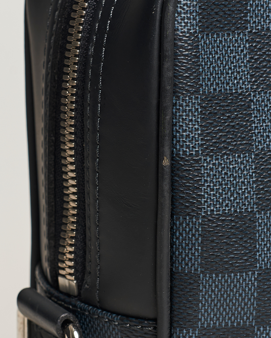 Herren | Louis Vuitton Pre-Owned Porte Documents Business Bag Damier Graphite | Louis Vuitton Pre-Owned | Porte Documents Business Bag Damier Graphite