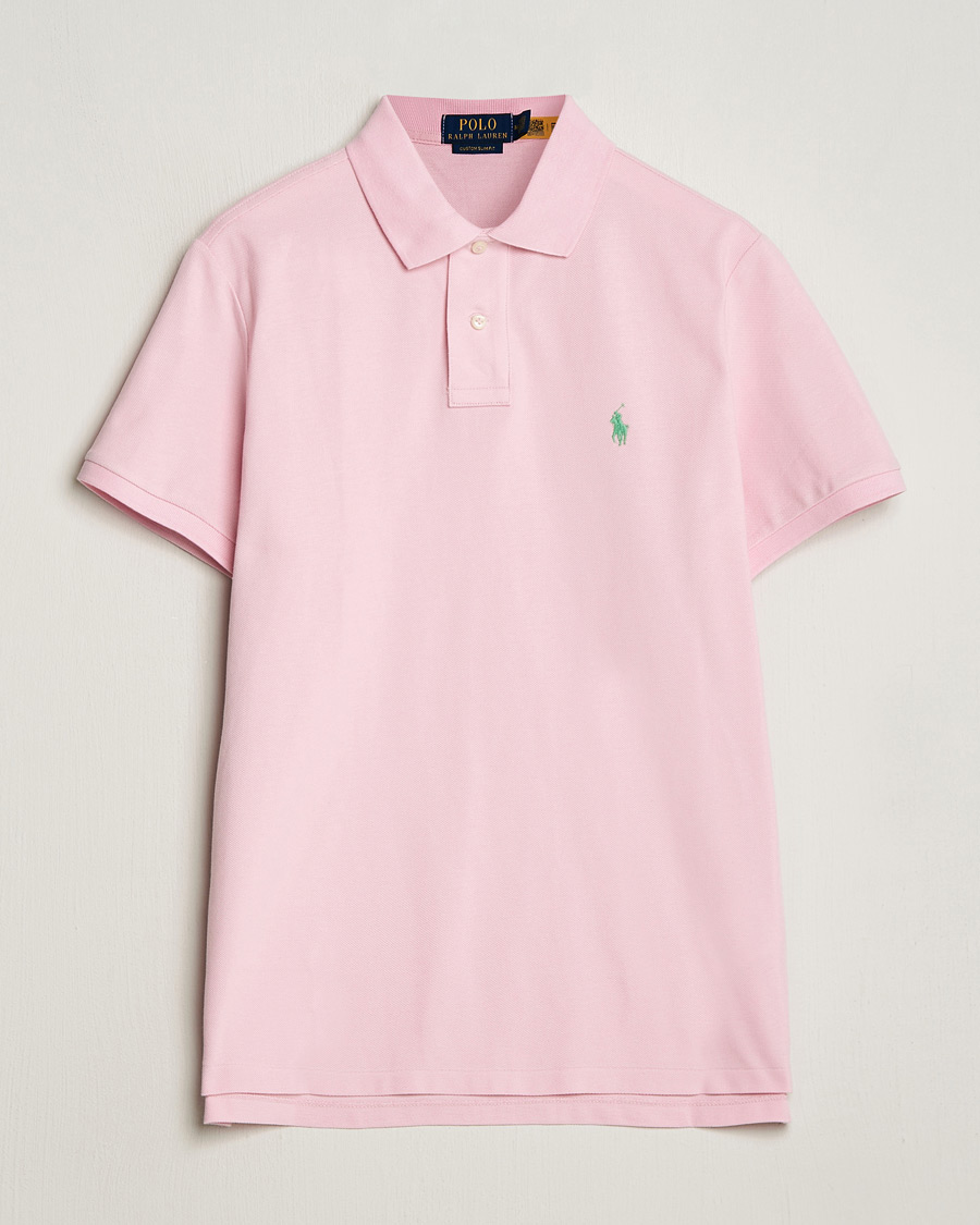 Herren | Poloshirts | Polo Ralph Lauren | Custom Slim Fit Polo Garden Pink