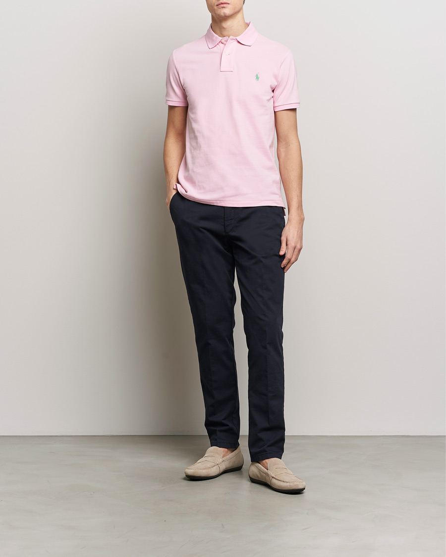 Herren | Poloshirts | Polo Ralph Lauren | Custom Slim Fit Polo Garden Pink