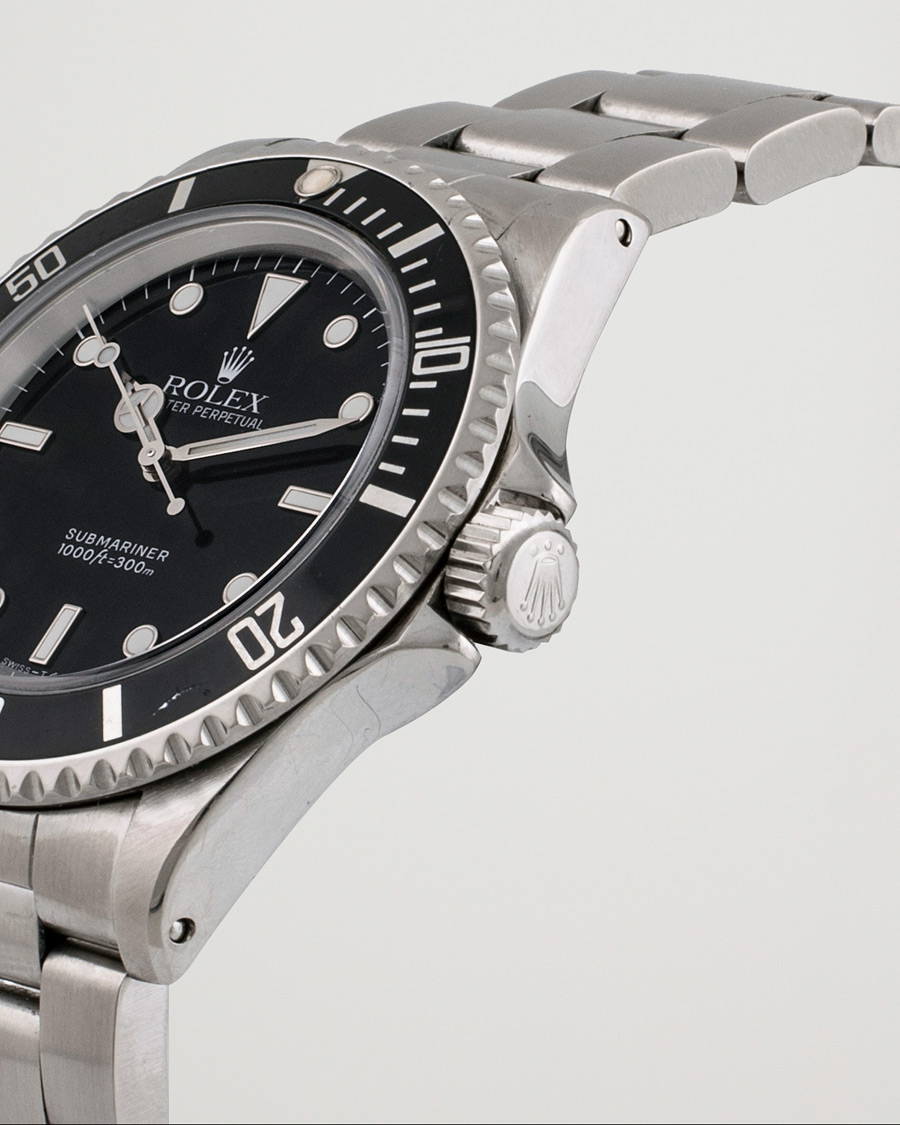 Herren | Rolex Pre-Owned Submariner 14060 Oyster Perpetual Silver | Rolex Pre-Owned | Submariner 14060 Oyster Perpetual Silver