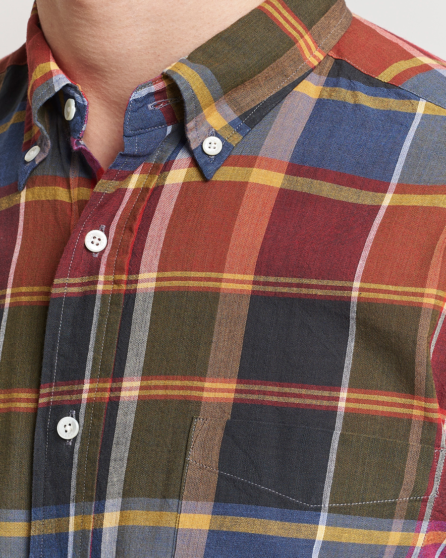 Herren | Hemden | BEAMS PLUS | Button Down Madras Shirt Red Check