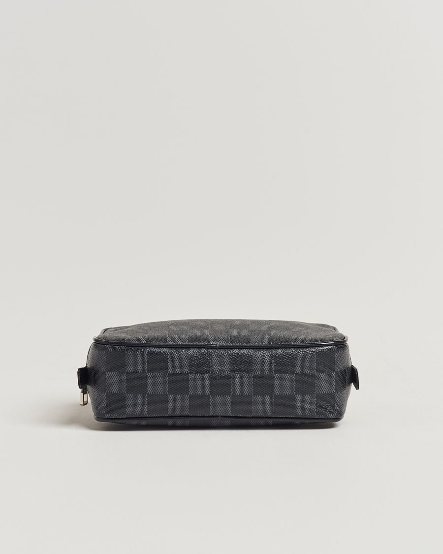 Herren | Louis Vuitton Pre-Owned Toilet Pouch PM Damier Graphite | Louis Vuitton Pre-Owned | Toilet Pouch PM Damier Graphite