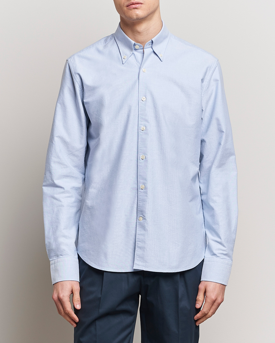 Herren |  | Oscar Jacobson | Reg Fit BD Casual Oxford Light Blue