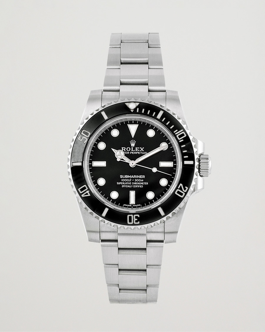 Herren | Rolex Pre-Owned Submariner 114060 Silver | Rolex Pre-Owned | Submariner 114060 Silver