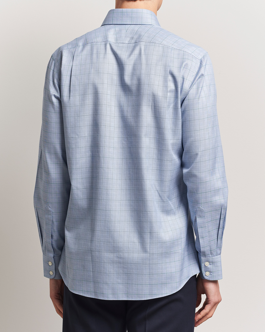 Herren | Hemden | Charles Tyrwhitt | Slim Fit Non Iron Prince of Wales Shirt Indigo Blue