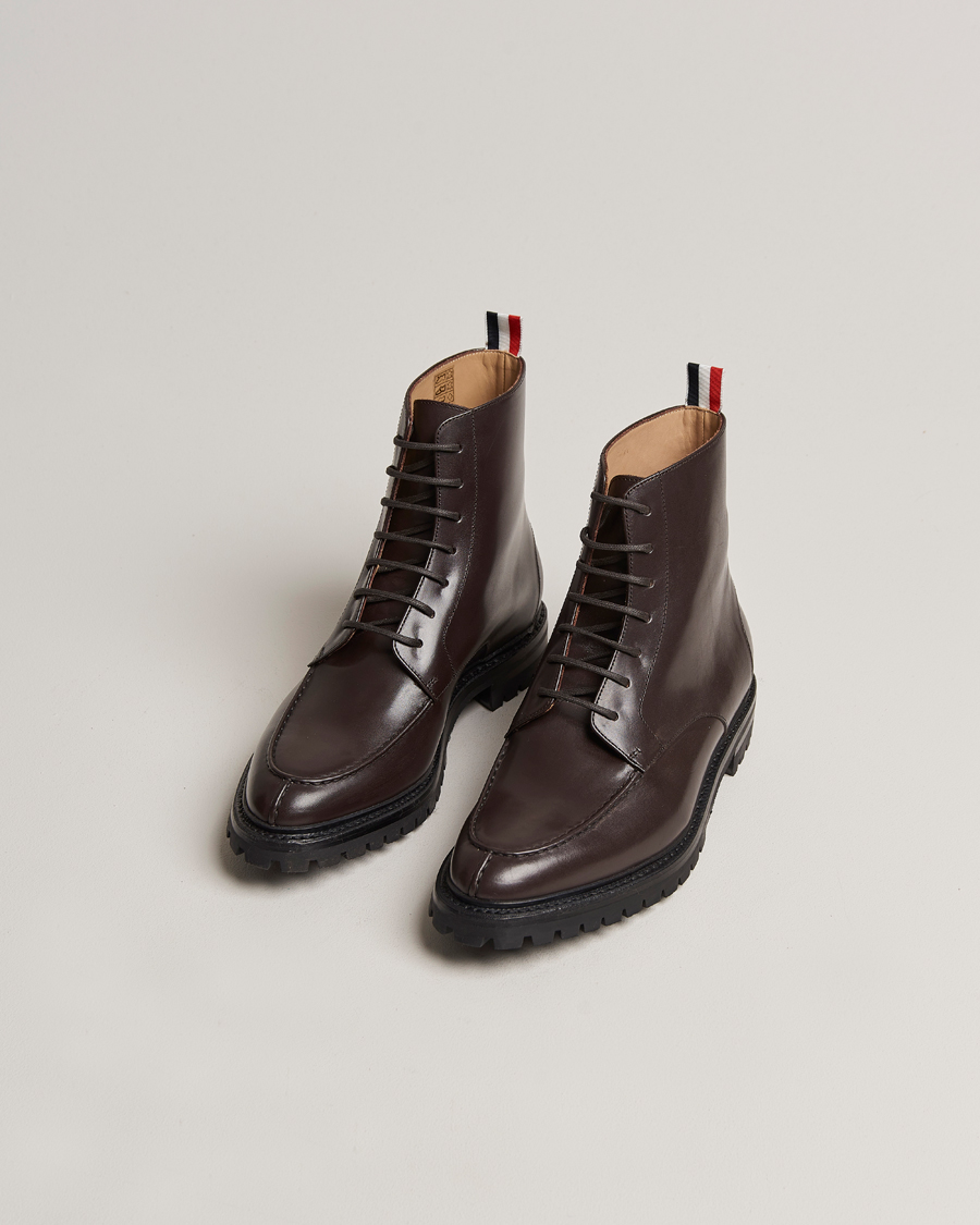 Herren |  | Thom Browne | Apron Stitch Commando Boots Brown