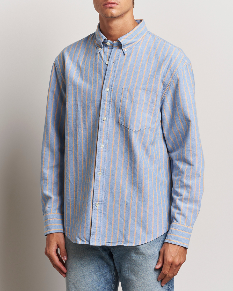 Herren | Kleidung | GANT 240 Mulberry Street | Regular Fit Archive Oxford Striped Shirt Vintage Blue