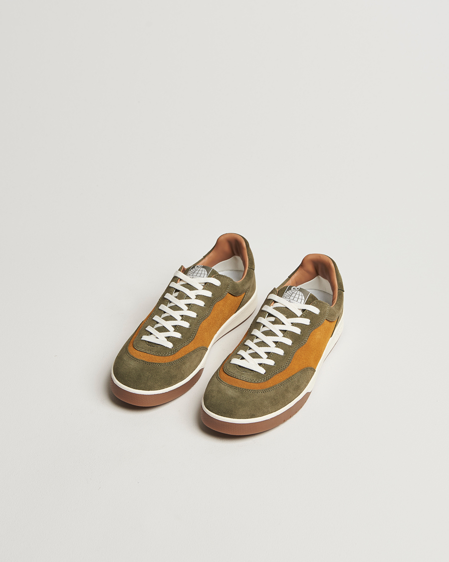 Herren | Last Resort | Last Resort | CM001 Suede Sneaker Olive/Golden Brown