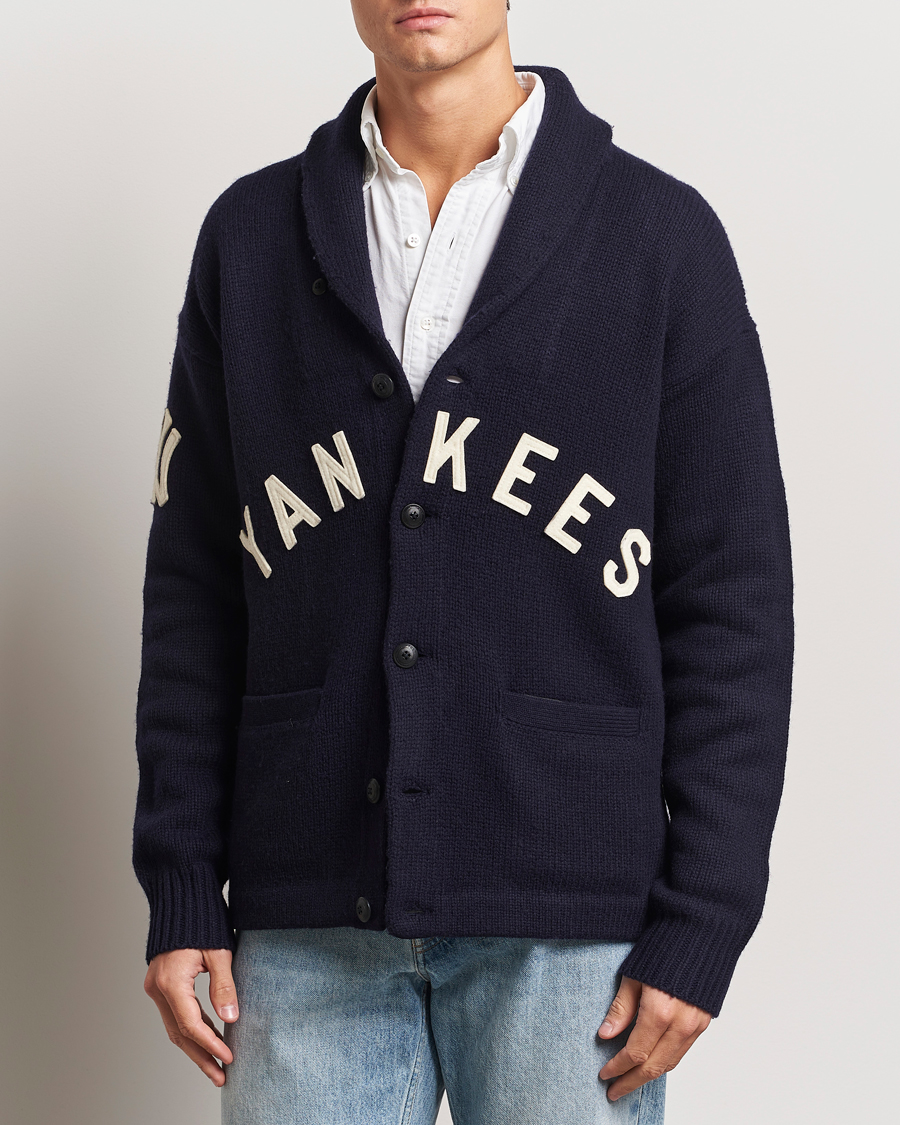 Herren |  | Polo Ralph Lauren | MLB Yankees Cardigan Aviator Navy Combo