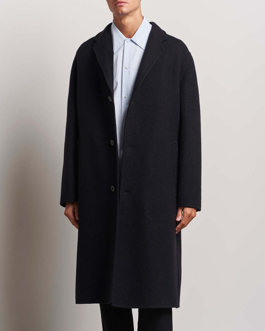 Herren |  | Jil Sander | Felted Wool Coat Black