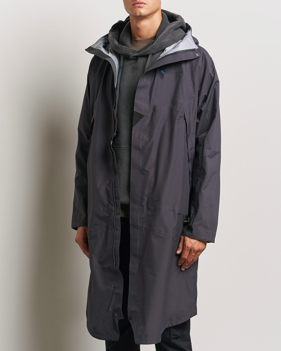 Herren | Kleidung | Klättermusen | Syr Waterproof Hood Parka Raven