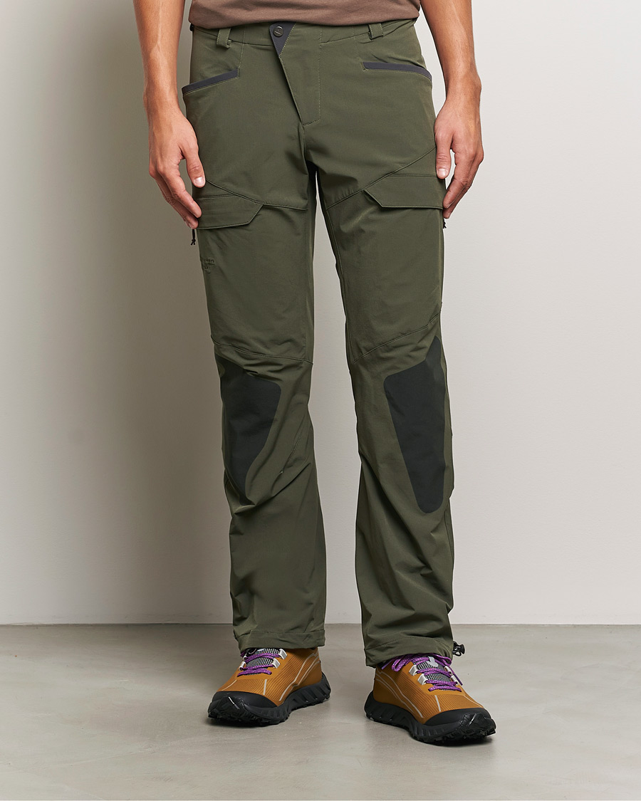 Herren | Funktionshosen | Klättermusen | Misty 2.0 Softshell Pants Dark Dusty Green