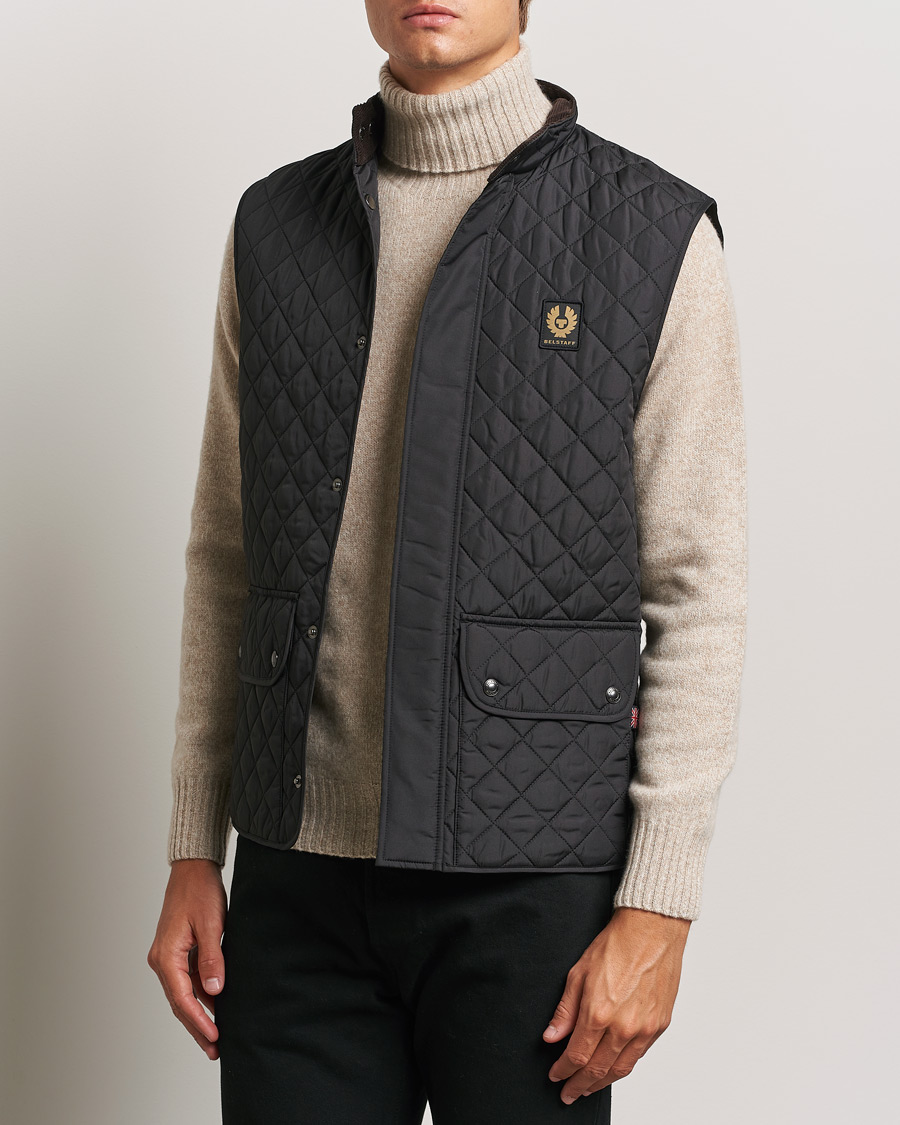 Herren | Best of British | Belstaff | Icon Gilet Black