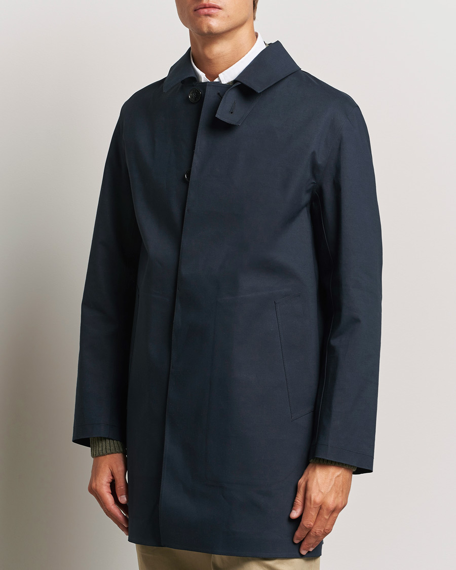 Herren |  | Mackintosh | Dunkeld Short Coat Navy