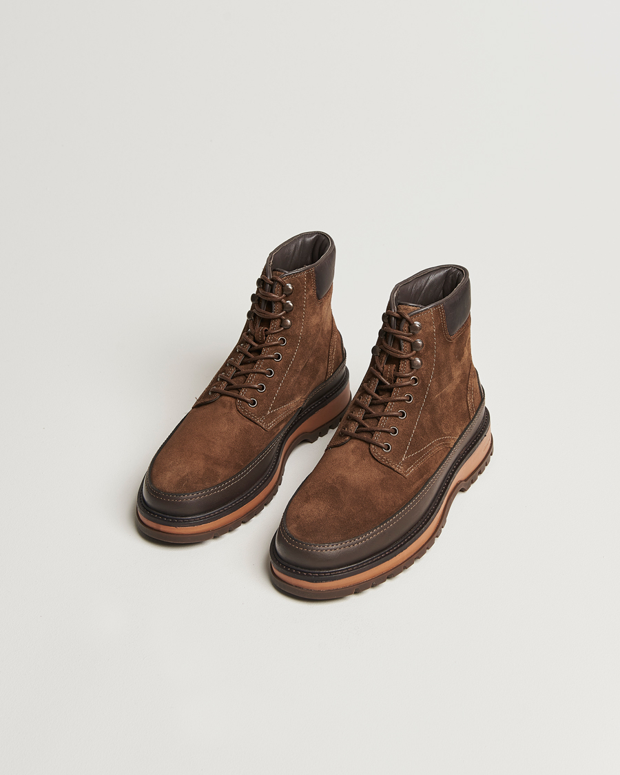 Herren | Neue Produktbilder | GANT | Clefton Felt Lined Suede Boot Tobacco Brown