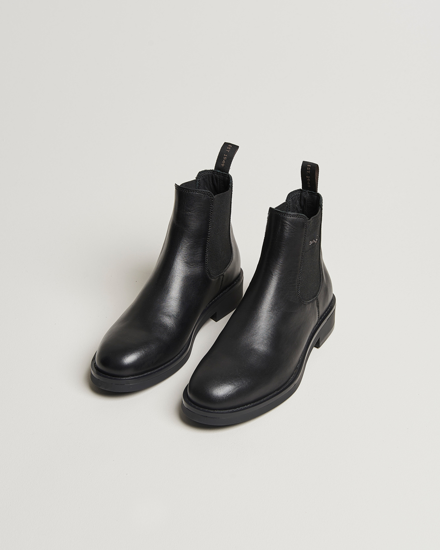 Herren |  | GANT | Prepdale Leather Chelsea Boot Black