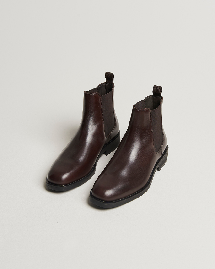 Herren |  | GANT | Rizmood Leather Chelsea Boot Dark Brown