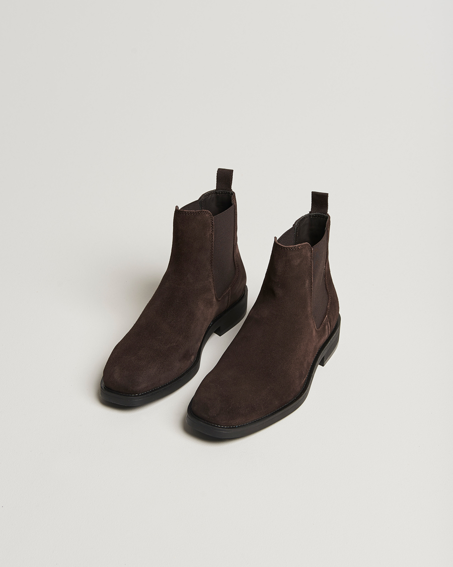 Herren |  | GANT | Rizmood Suede Chelsea Boot Dark Brown