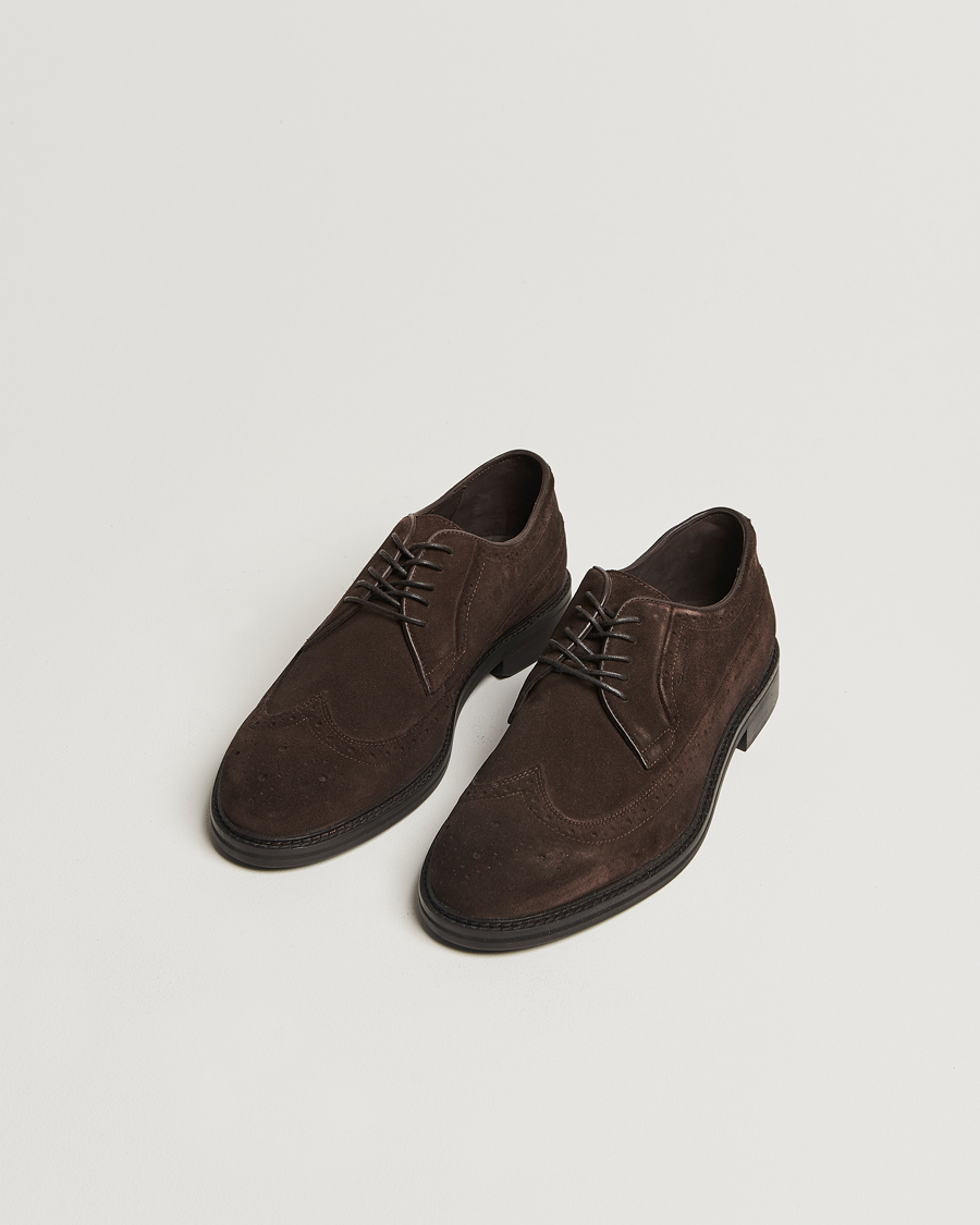 Herren |  | GANT | Bidford Suede Brogues Ebony Brown