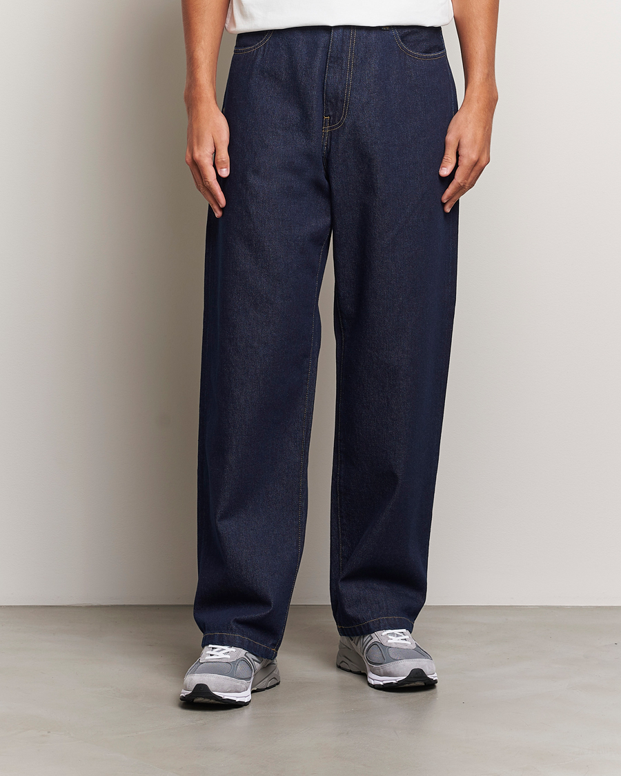 Herren |  | Carhartt WIP | Landon Pant Robertson Denim Blue Rinsed