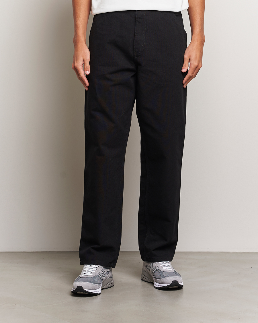 Herren | Kleidung | Carhartt WIP | Single Knee Pants Dearborn Canvas Black