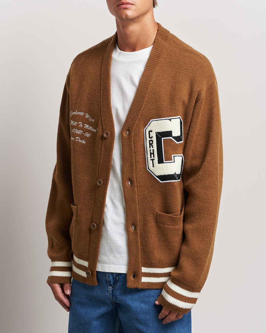 Herren | Kleidung | Carhartt WIP | Brown Ducks Cardigan Hamilton Brown