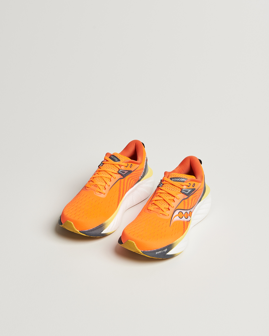 Herren | Neue Produktbilder | Saucony | Triumph 22 Running Sneakers Spice/Canary