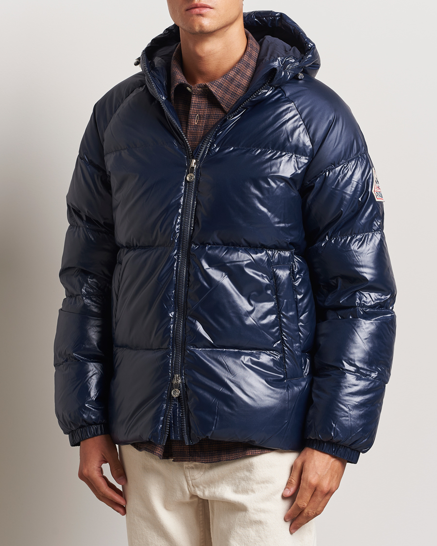 Herren | Outdoorjacken | Pyrenex | Sten Hooded Puffer Jacket Amiral