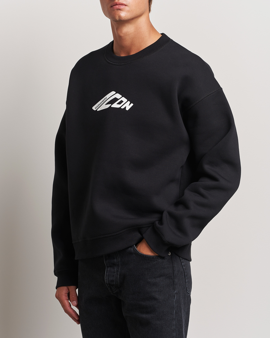 Herren | Dsquared2 | Dsquared2 | Icon Evolution Sweatshirt Black