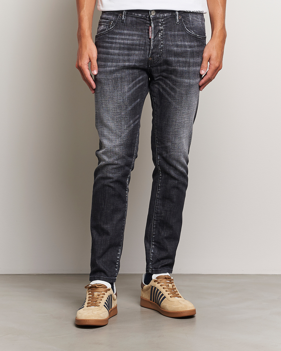 Herren |  | Dsquared2 | Skater Jeans Washed Black