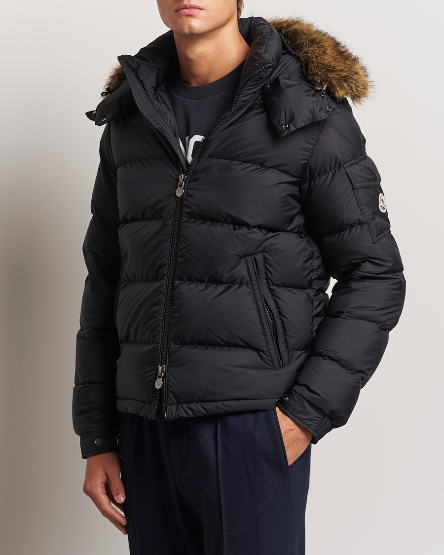 Herren | Luxury Classics | Moncler | Maya Faux Fur Jacket Black