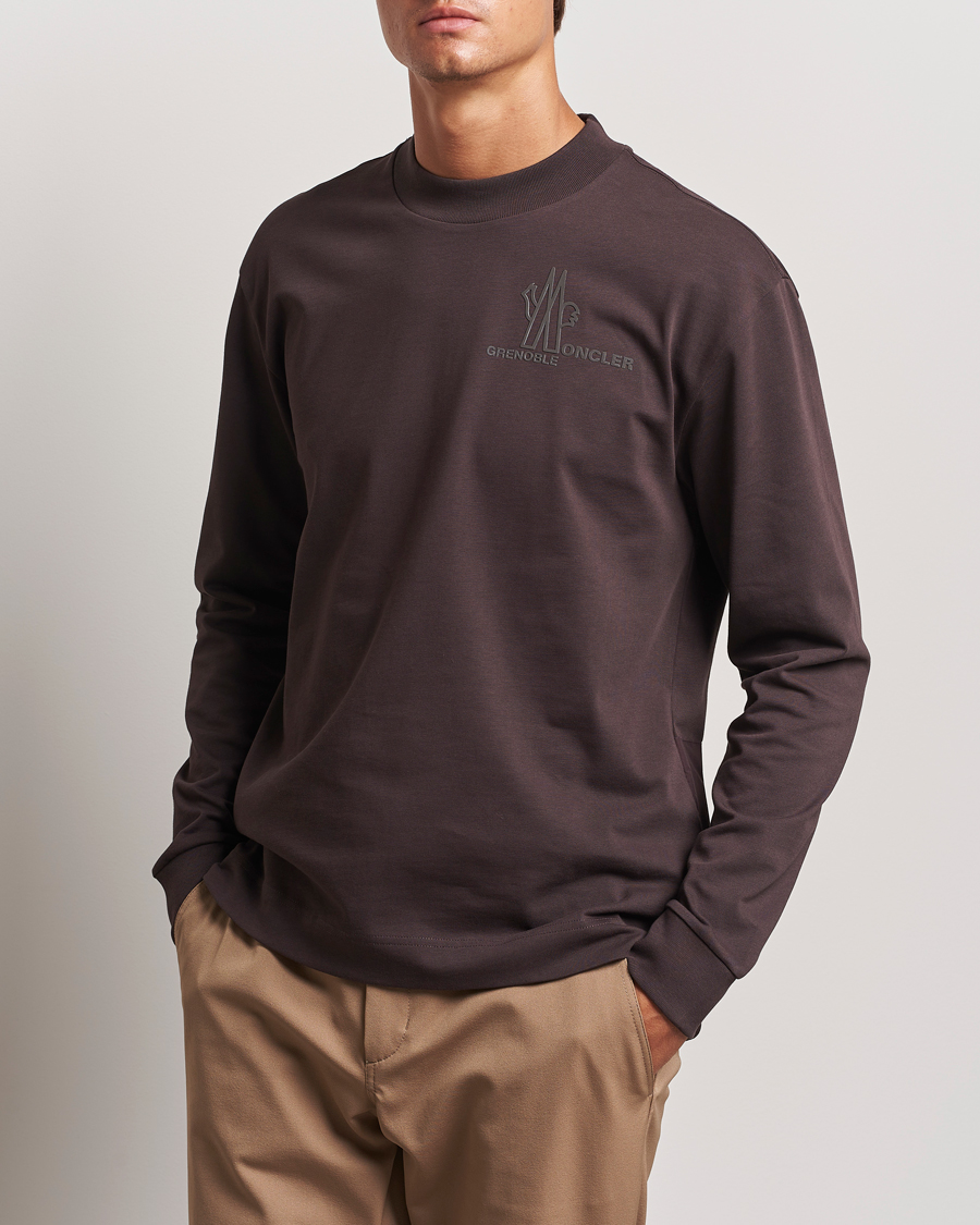 Herren | Langarm T-Shirt | Moncler Grenoble | Long Sleeve T-Shirt Brown