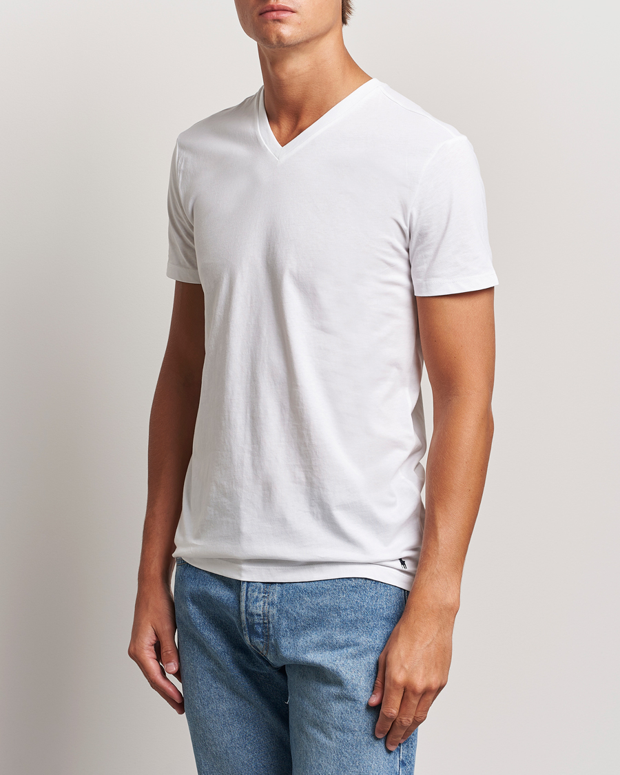 Herren |  | Polo Ralph Lauren | 3-Pack V Neck T-Shirt White