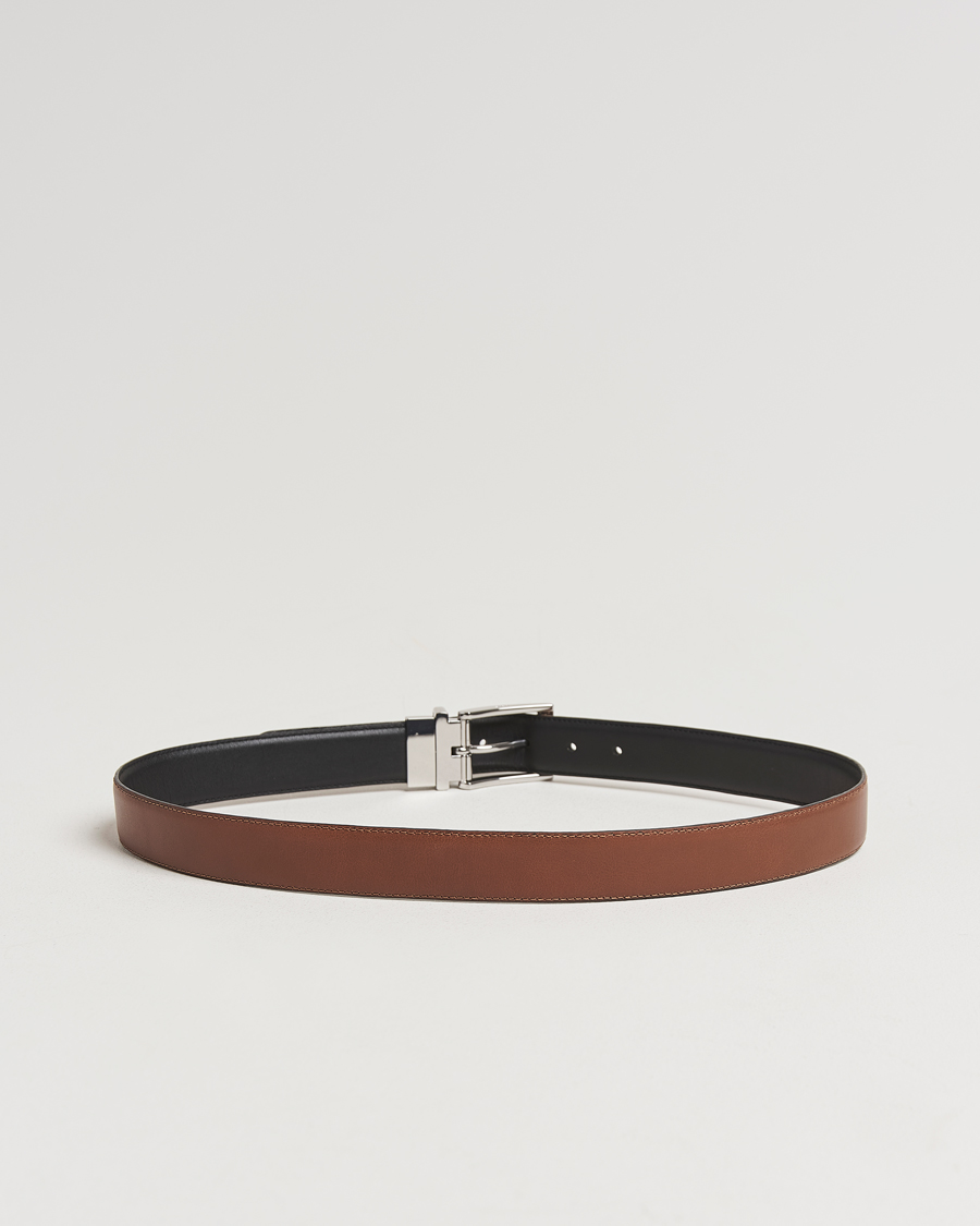 Herren |  | Polo Ralph Lauren | Reversible Leather Belt Black/Brown