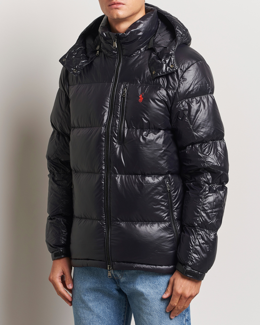 Herren |  | Polo Ralph Lauren | El Cap High Gloss Down Jacket Polo Black Glossy