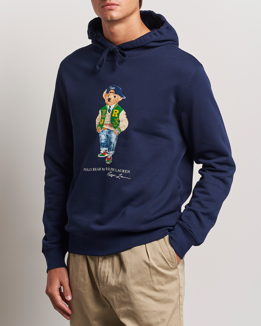 Herren |  | Polo Ralph Lauren | Varsity Bear Hoodie Navy