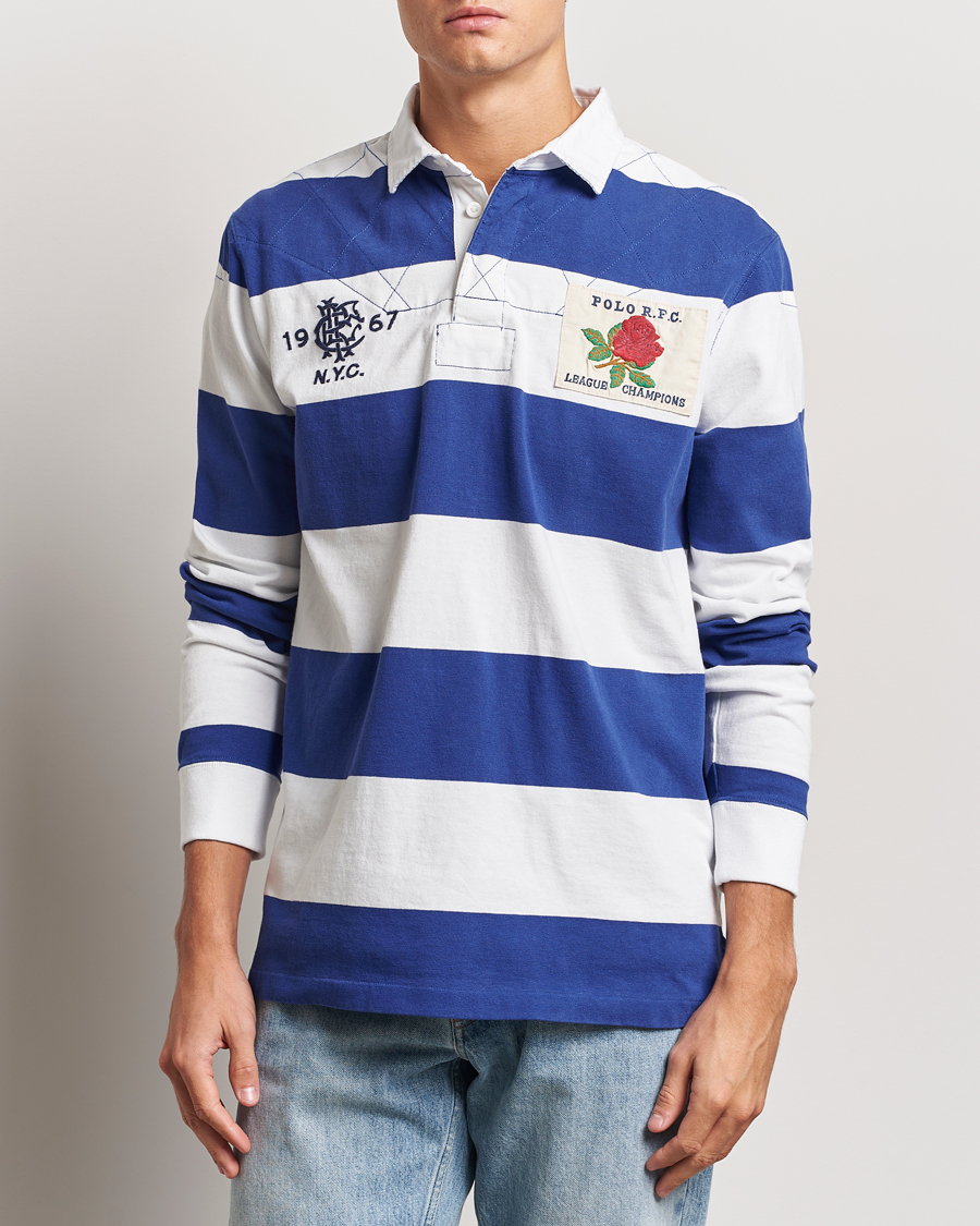 Herren |  | Polo Ralph Lauren | Rugby Patch Deckwash White/Active Blue