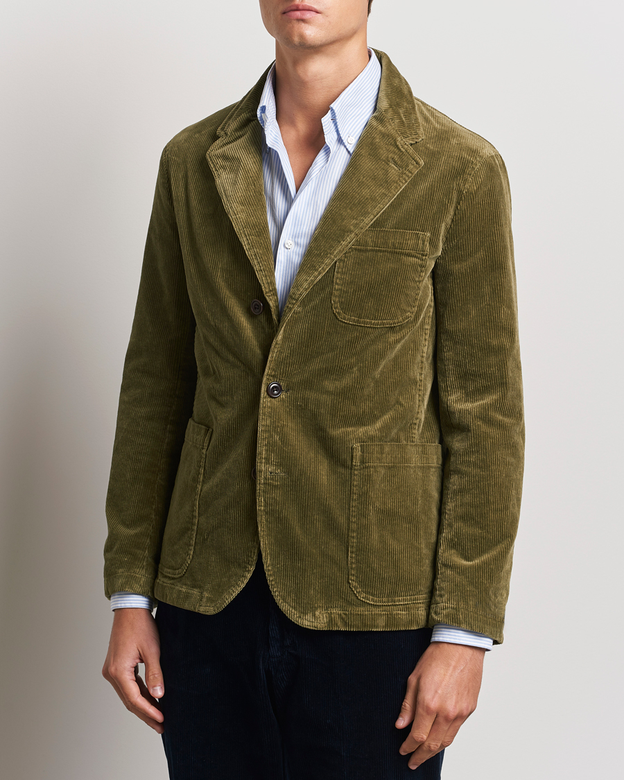 Herren |  | Polo Ralph Lauren | Corduroy Stretch Blazer Country Olive