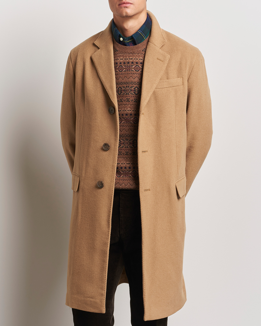 Herren |  | Polo Ralph Lauren | Paddock Wool Coat Camel