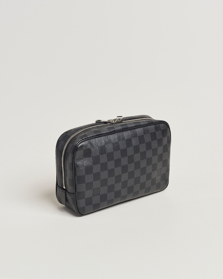 Herren | Pre-Owned & Vintage Bags | Louis Vuitton Pre-Owned | Toiletry Damier Graphite 